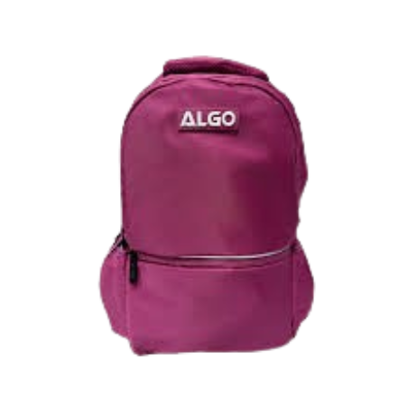 [2492-BP] Sac à dos Backpack Satin Rose Algo 18