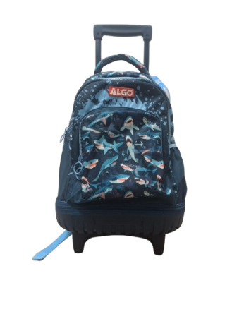 [241604] Cartable à roulettes Satin Ocean Algo