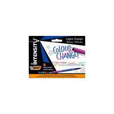 Feutre Fin x6 Intensity Colour Change x6 BIC