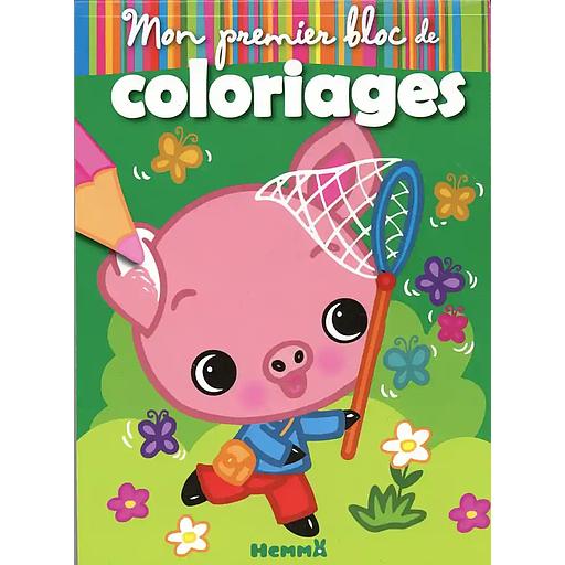 Mon premier bloc de coloriages