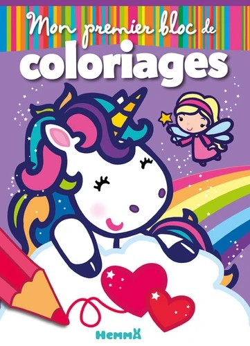 Mon premier bloc de coloriages