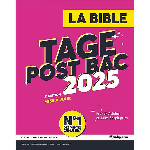 La bible du TAGE post bac