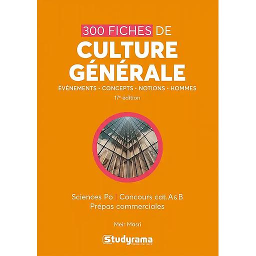 300 fiches de culture générale