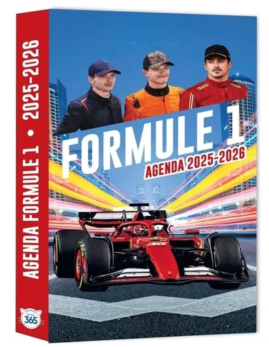 Agenda scolaire Formule 1