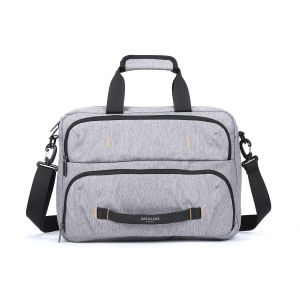 [GSM4775] Mallette d'Ordinateur Élégante et Fonctionnelle Gris