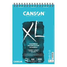[39170] Bloc CANSON XL Aquarelle A4 300gr 30 Feuille