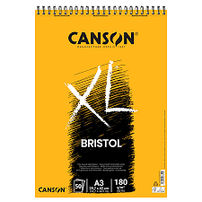 [A022] Bloc Dessin Spiralé - 50 feuilles 180g/m²