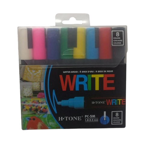 [6978123580119] Set de 8 Feutre Acrylique Point 5M