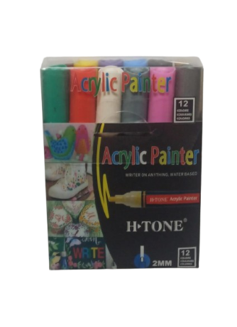 [6978123580218] Set de 12 Feutre Acrylique Point 2M