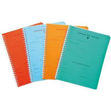 [458460] Cahier de Texte Séyès Calligraphe 17x22 Spirale 124p