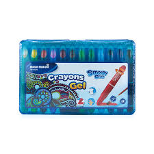 [KR971773] Crayon Gel de 12 Keyroad Smoozy Craft