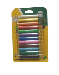 Pate à Modeler 12 Couleurs en Blister 180G