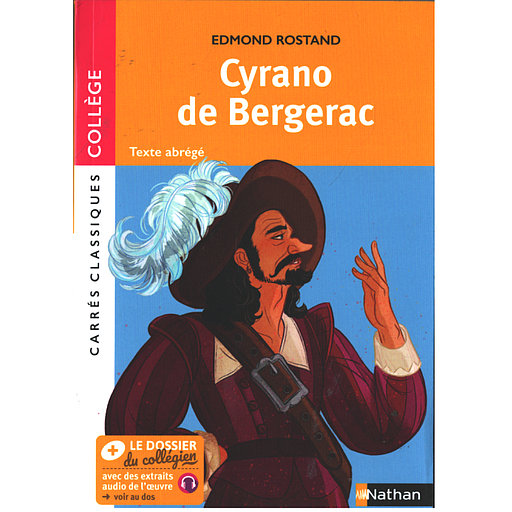 [NAT504606] Cyrano de Bergerac - Carrés Classiques Collège