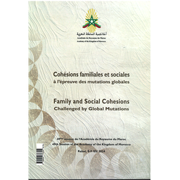 COHESIONS FAMILIALES ET SOCIALES A L'EPREUVE DES MUTATIONS GLOBALES