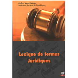 LEXIQUE DE TERMES JURIDIQUES