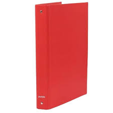 Classeur 4 Anneaux Dos 40MM Rouge