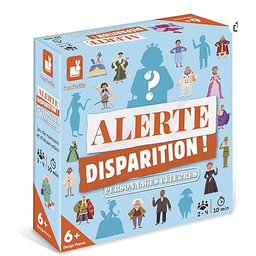ALERTE DISPARITION ! PERSONNAGES CELEBRES