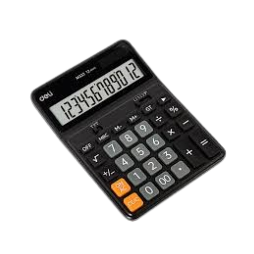 [M333NR] Calculatrice de Bureau Deli