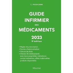 Guide infirmier des médicaments