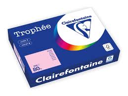 [1973C] Paquet de 500 feuilles Clairefontaine A4 80g Rose