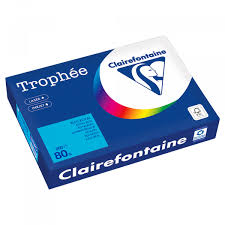 [1976PC] Paquet de 500 feuilles Clairefontaine A4 80g Bleu Royal