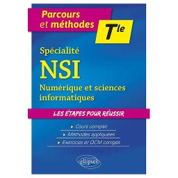 Numérique et sciences informatiques Tle spécialité NSI