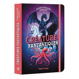 Agenda scolaire créatures fantastiques 2026 - 2027