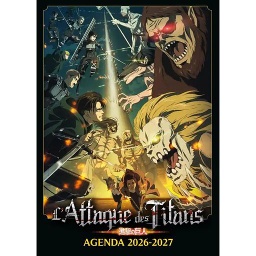 Agenda scolaire L'Attaque des Titans 2026 - 2027