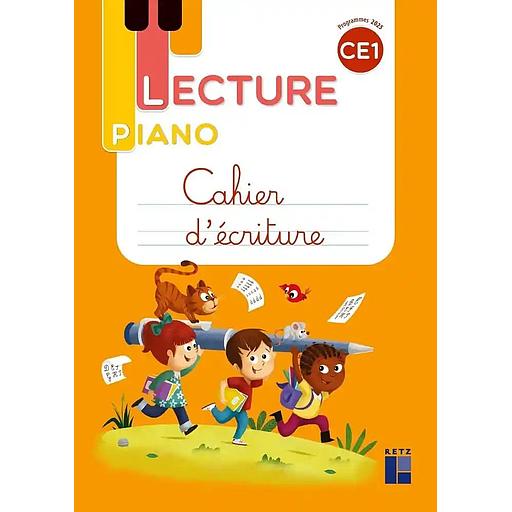 [RTZ564899] Lecture Piano CE1 - Cahier d'écriture - Programmes 2025