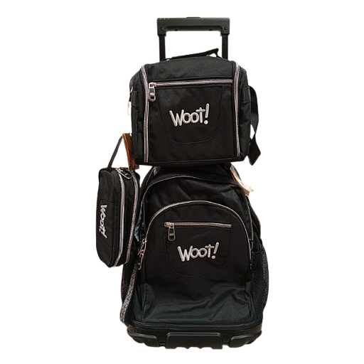 Cartable scolaire à roulette WOOT! 3 Pièces