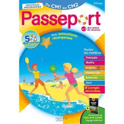 Passeport toutes les matières du CM1 au CM2