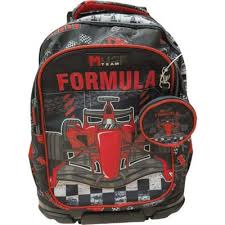 [587231] Cartable a Roulette scolaire Must Formula Noir