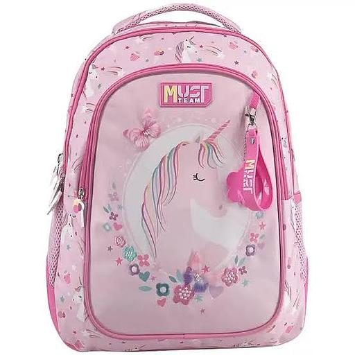[587631] Sac à dos scolaire Must Team – 3 compartiments Pink Unicorn
