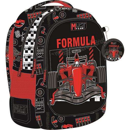 [587230] Sac à Dos 3 Compartiment Must Team Formula Noir