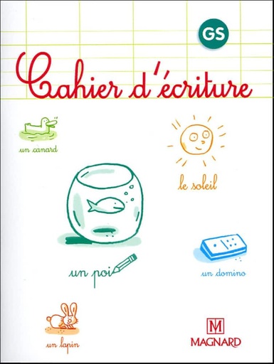 [MAG722019] Cahier d'écriture Grande Section