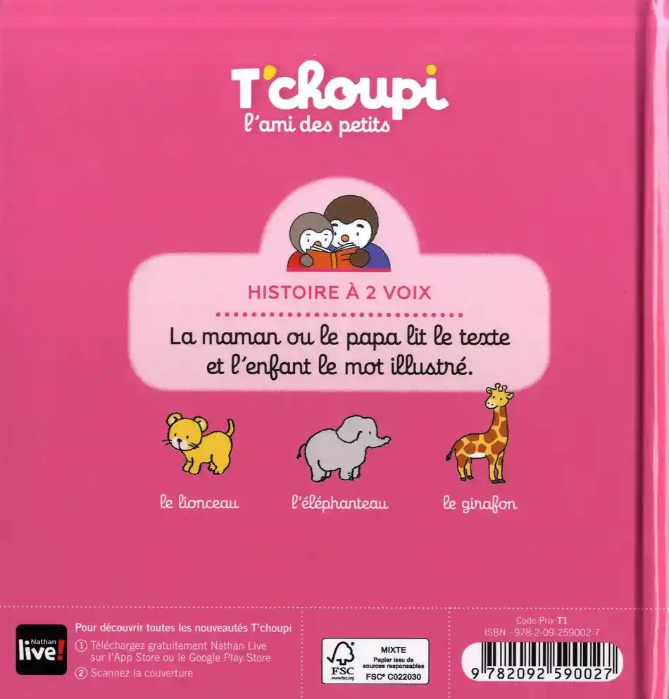 T'choupi et les bébés animaux