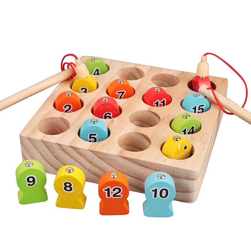 Digital fishing - Wooden toys