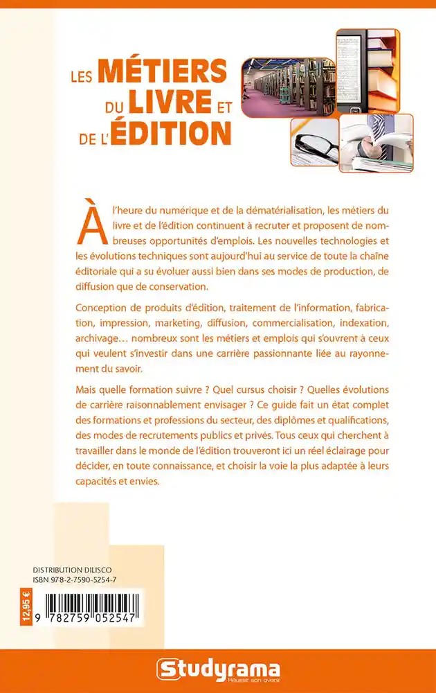 Les métiers du livre et de l'édition