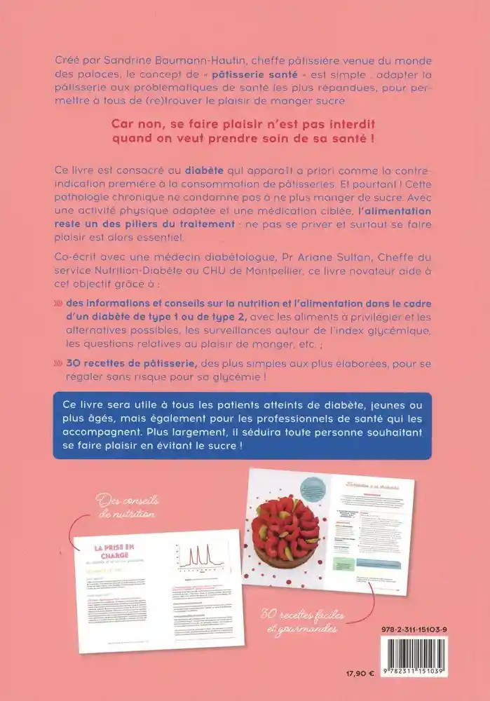 Pâtisserie santé Diabète