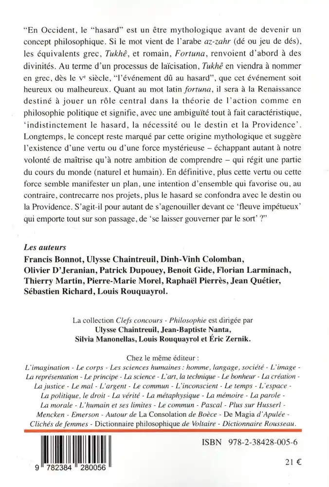 Le hasard et la nécessité