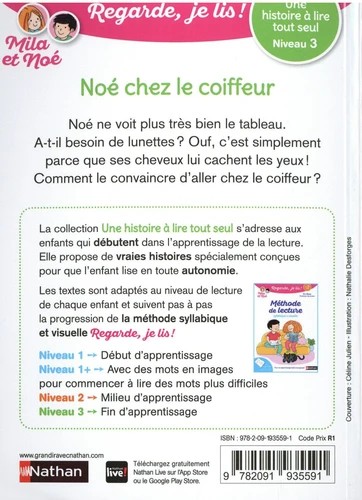 Noé chez le coiffeur