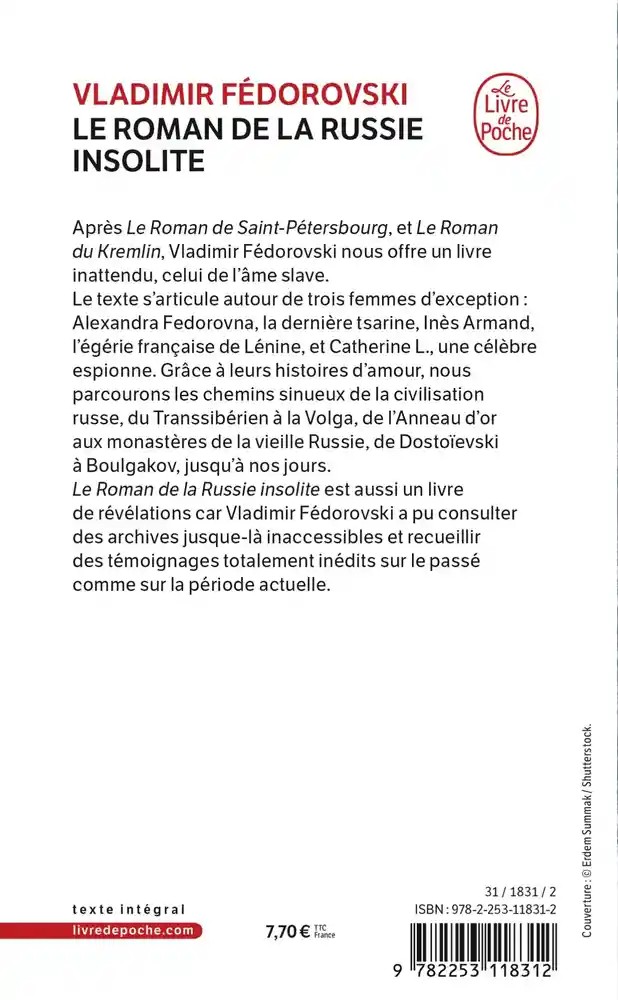 Le Roman de la Russie insolite