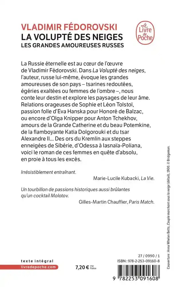 La volupté des neiges