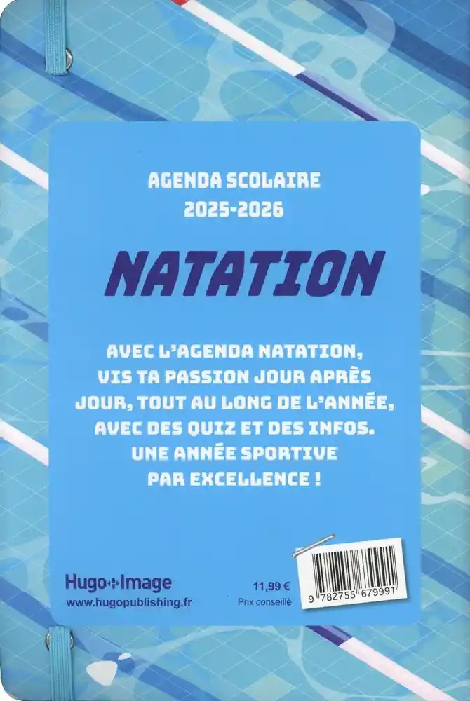 Agenda scolaire Natation