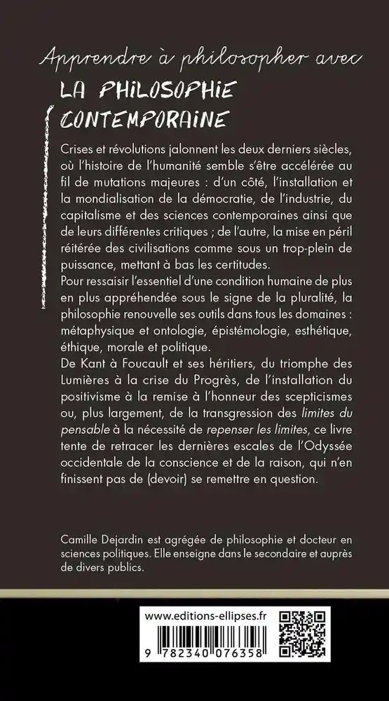 Apprendre à philosopher avec la philosophie contemporaine