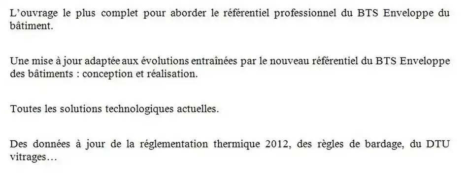 Enveloppe du bâtiment