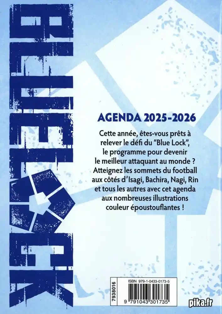 Agenda Blue Lock