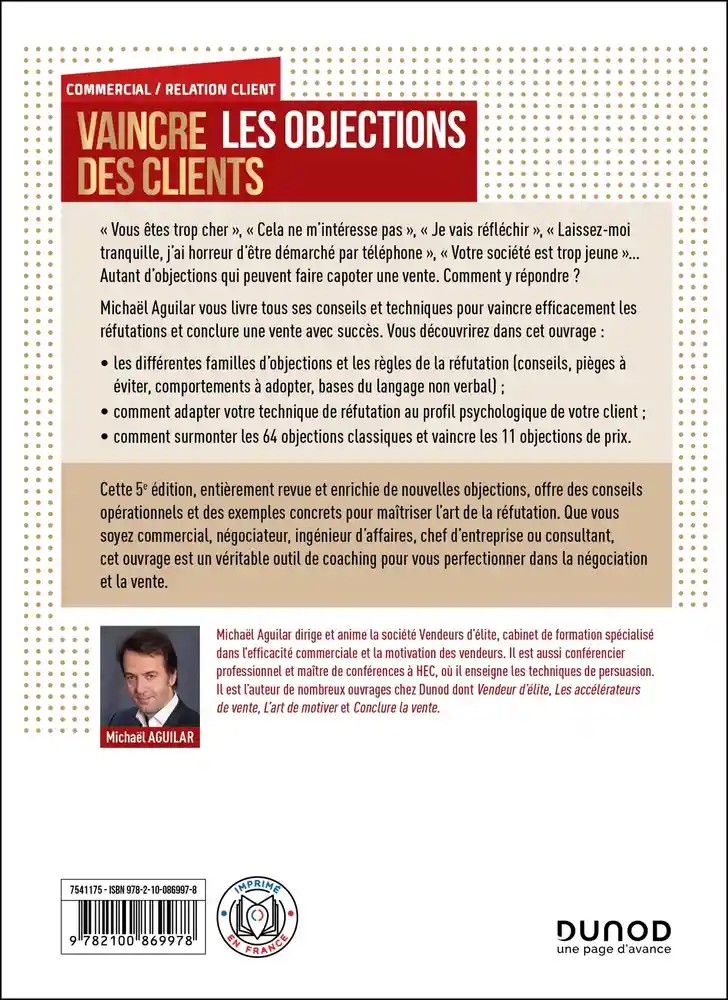 Vaincre les objections des clients