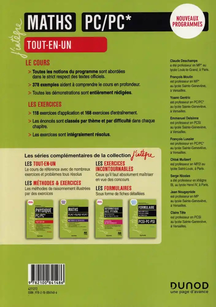 Mathématiques PC/PC*