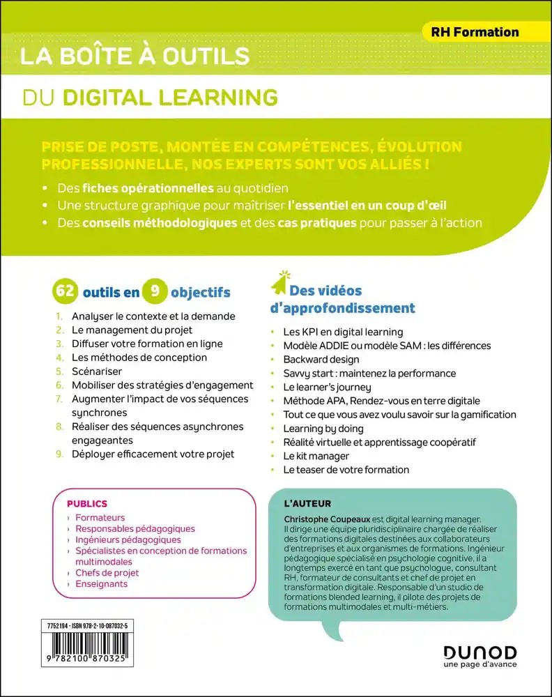 La boîte à outils du digital learning